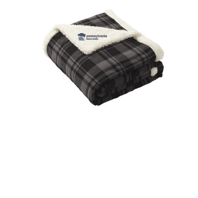 Port Authority Flannel Sherpa Blanket Thumbnail